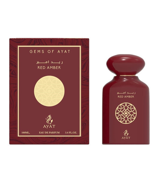 Eau de Parfum RED AMBER – Gems Of Ayat Par Ayat Perfumes